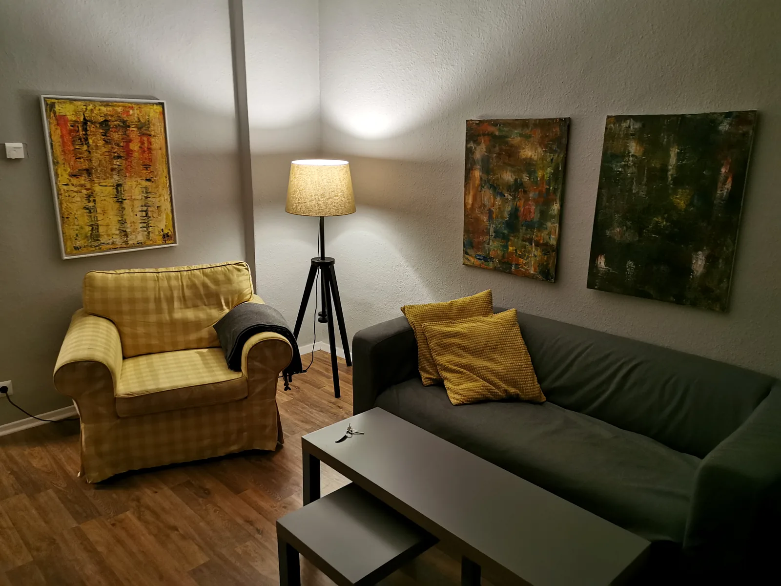 Wohnbereich im Apartment Caesar